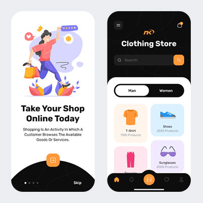 Clothing Store App
